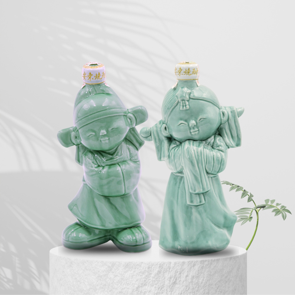 안동소주일품 선물세트 신랑각시 일품1호 400ml 2본 40도 - 상세 이미지 2