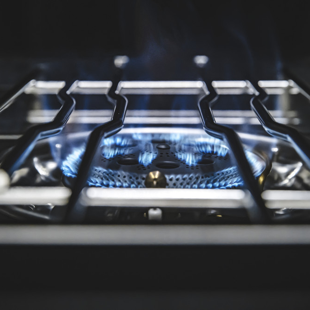 N.I.P 파워 플랫버너 IGT 플레이트 강염버너 실버