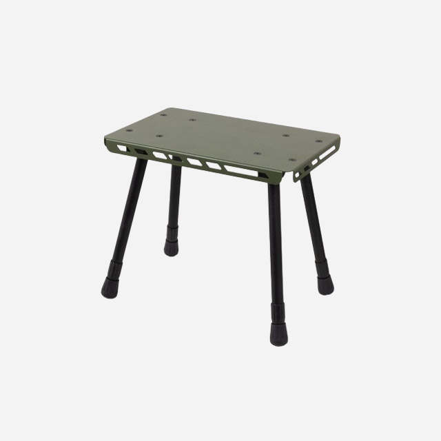 KOOLMAN(쿨맨) 컴팩트 길이조절 미니 캠핑 테이블 올리브그린