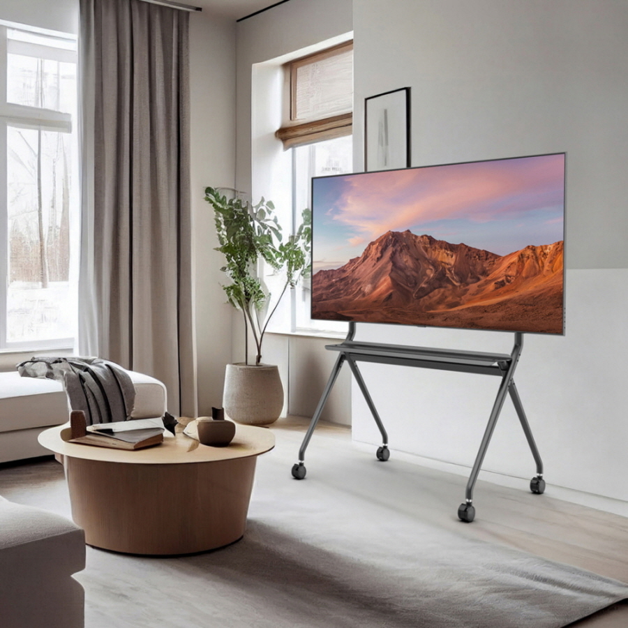 이동식 대형 티비거치대 TV거치대 전자칠판스탠드 - 상세 이미지 2