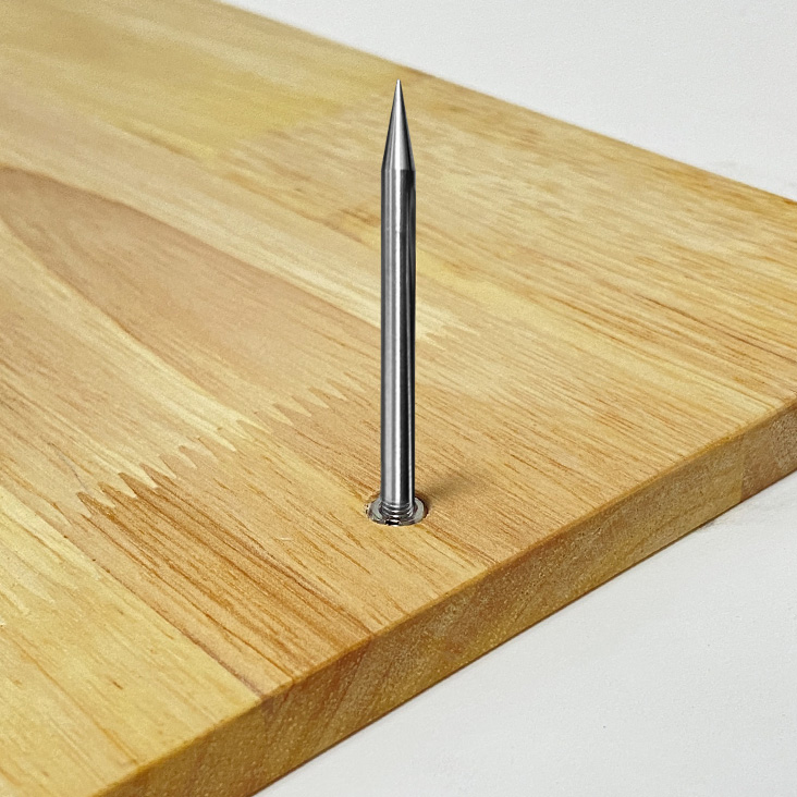 W200mm 휴대용 장어 원투 선상 낚시 원목 생선 장어 긴도마 SE24-CBWD12T / 두께 12mm - 상세 이미지 5