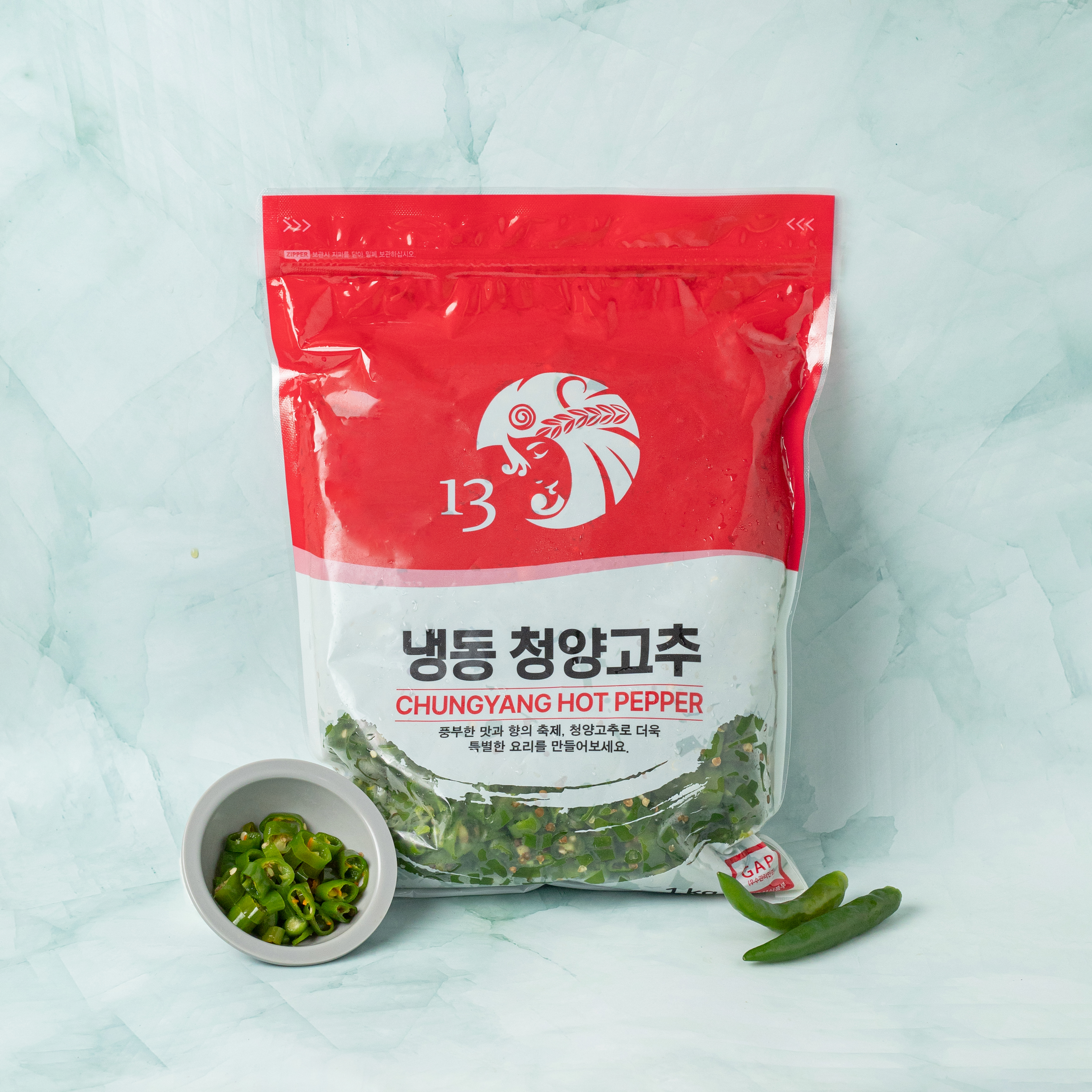 13월의농장 국산 냉동청양고추 10kg GAP(우수농산물) - 상세 이미지 3