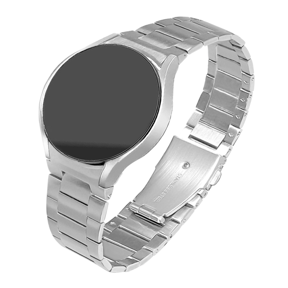 TXLX 갤럭시워치 63g 경량형 라이트 메탈 스트랩 밴드 7 6 5 4 FE 클래식 호환