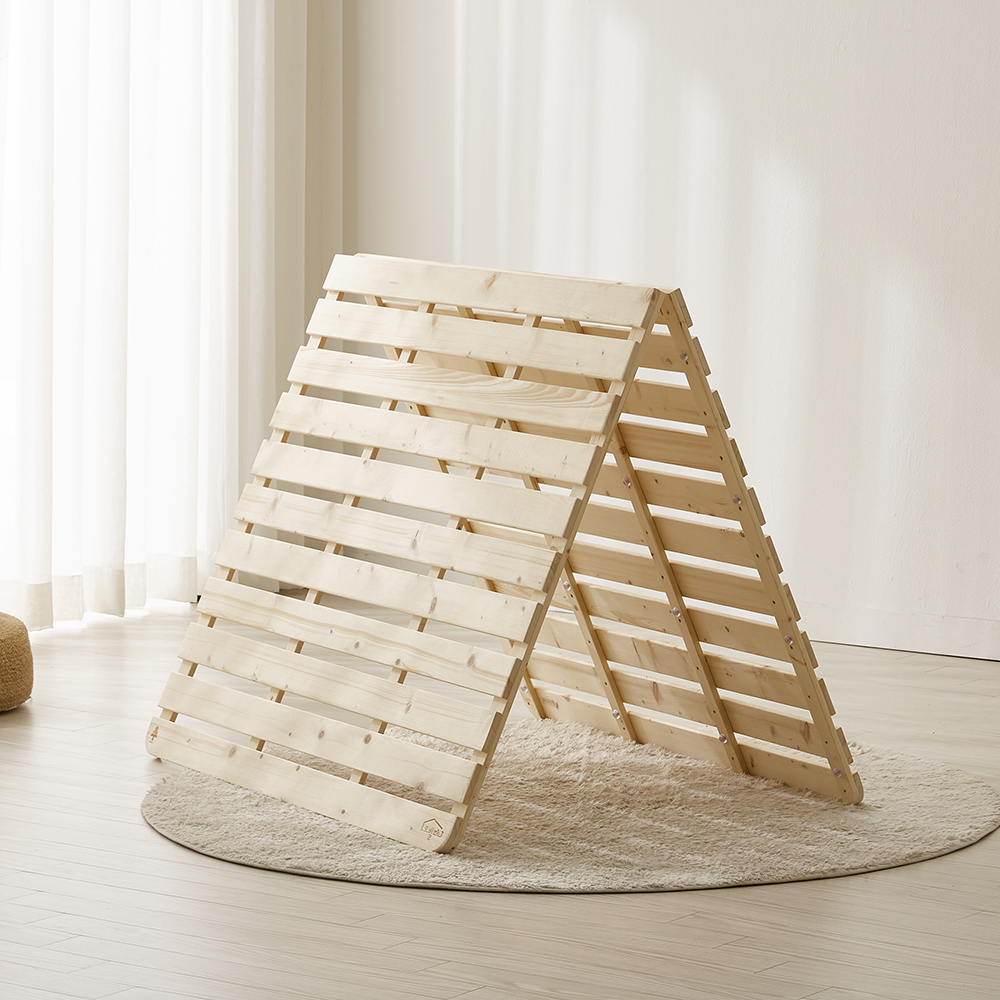 매트리스 판 받침대 원목 침대 낮은 저상형 프레임 소나무 롤베드 깔판 미니싱글 60cm