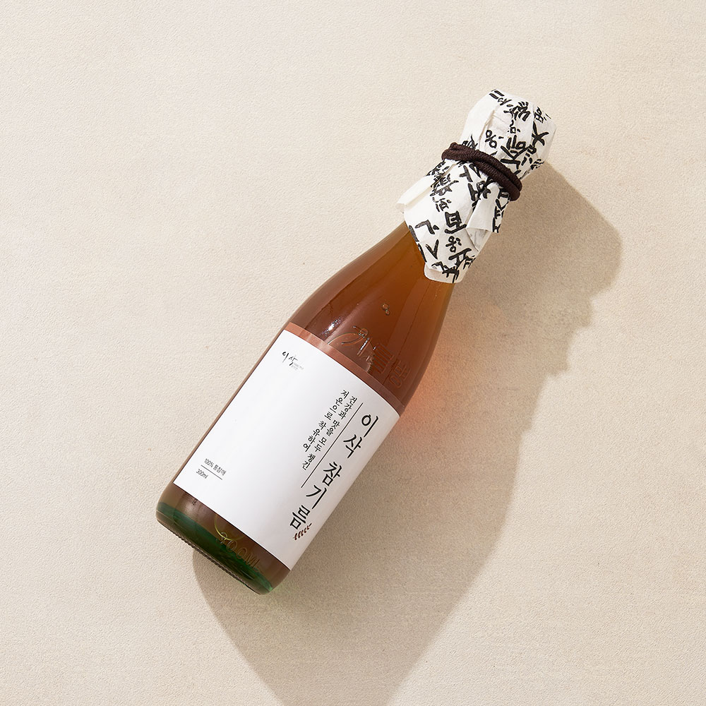 [2구 선물세트] 수입산 저온압착 참기름 들기름 300ml - 상세 이미지 4