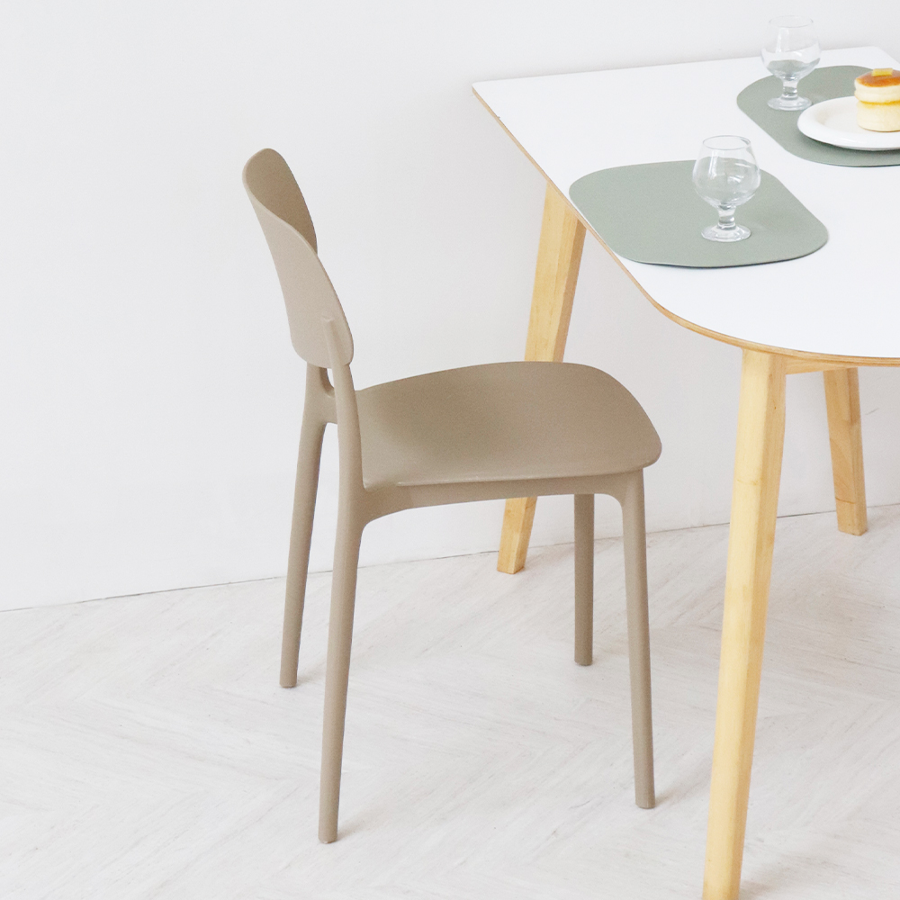 베리 체어 플라스틱의자 디자인 카페의자 1+1 (6color)