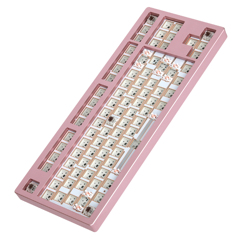 SPM AL87B 풀 알루미늄 텐키리스 TKL 핫스왑 커스텀 기계식 키보드 베어본 DIY키트 - 상세 이미지 5