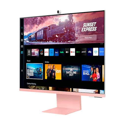 삼성 M8 Tizen OS를 통한 스마트 기능 활용 화면