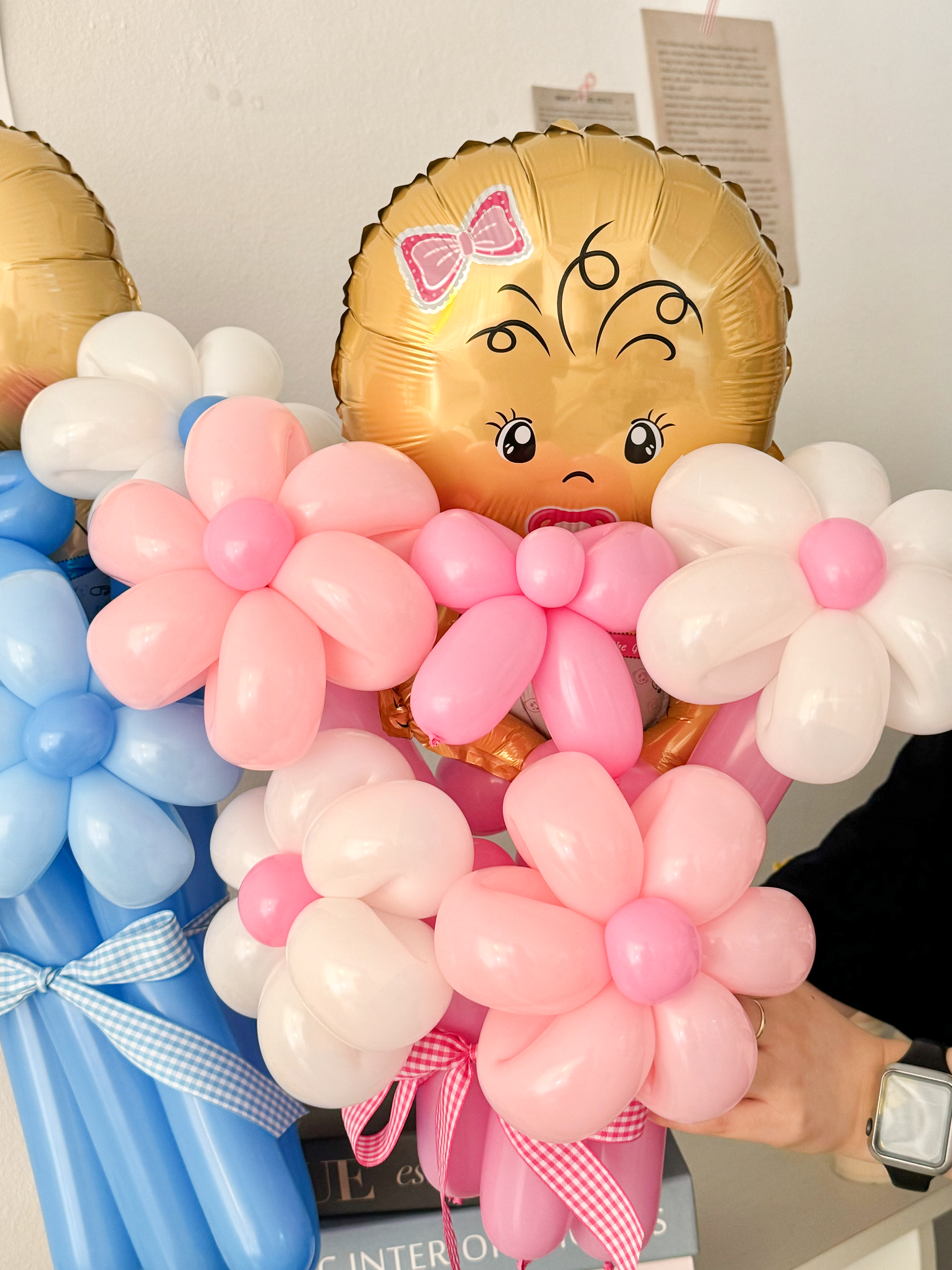 출산선물 조리원 선물 임신 축하 젠더리빌 파티 베이비샤워 여아 - 상세 이미지 3