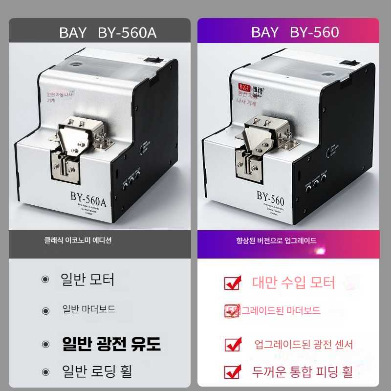 자동 피더기 정렬기 배열 볼트 스크류 계수기 정리 (BY1050)유니버설 모델 : 모다mall2