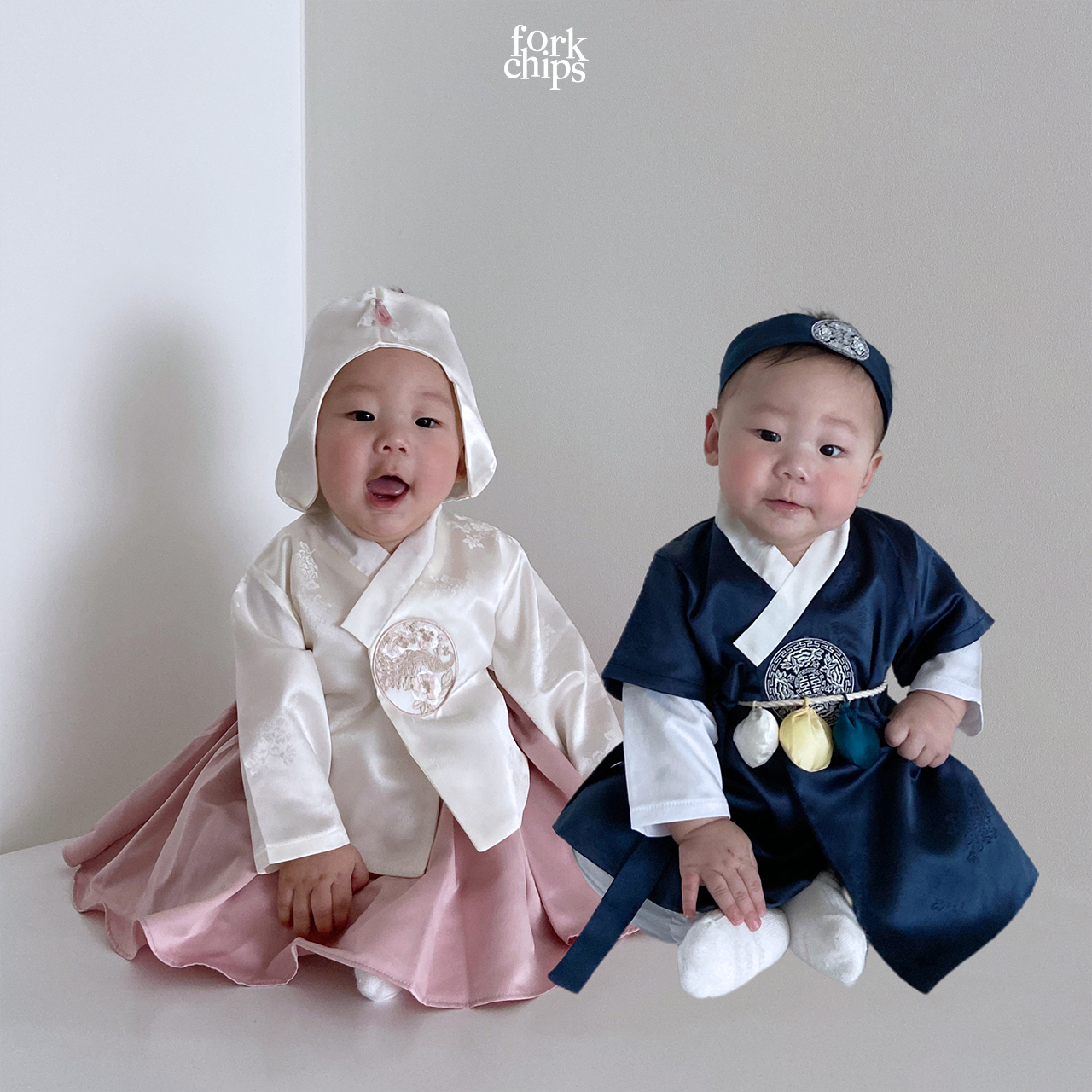 [Today Delivery] 25추석 fc아기씨한복 (3-18개월) - 상품 이미지