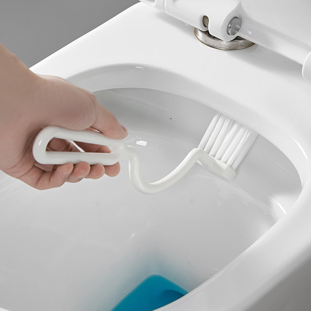 화장실 욕실 변기뒤 청소 벽걸이 공중부양 변기솔 구멍 청소