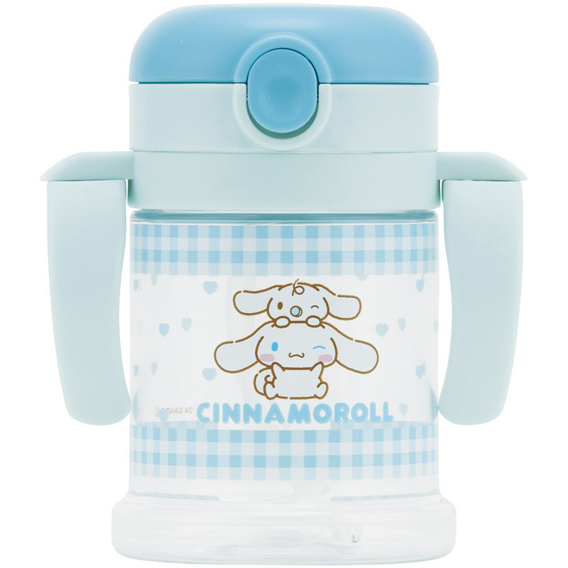스케이터 산리오 시나모롤 캐릭터 접이식 핸들 원터치 빨대컵 260ml KSHW1N - 주방·식기 - 하카타몰