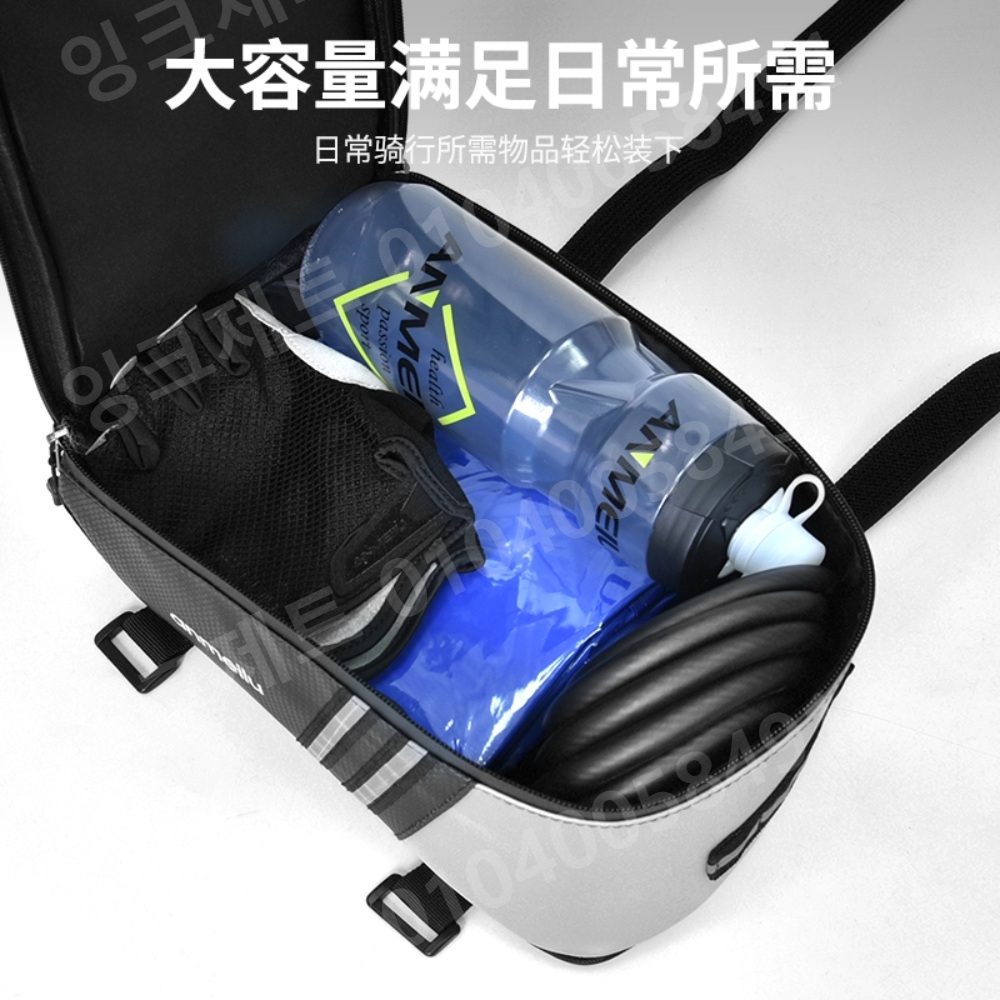 전기자전거 배달가방 방수 운전 장비 자동차 보관 뒷자석 - 상세 이미지 4