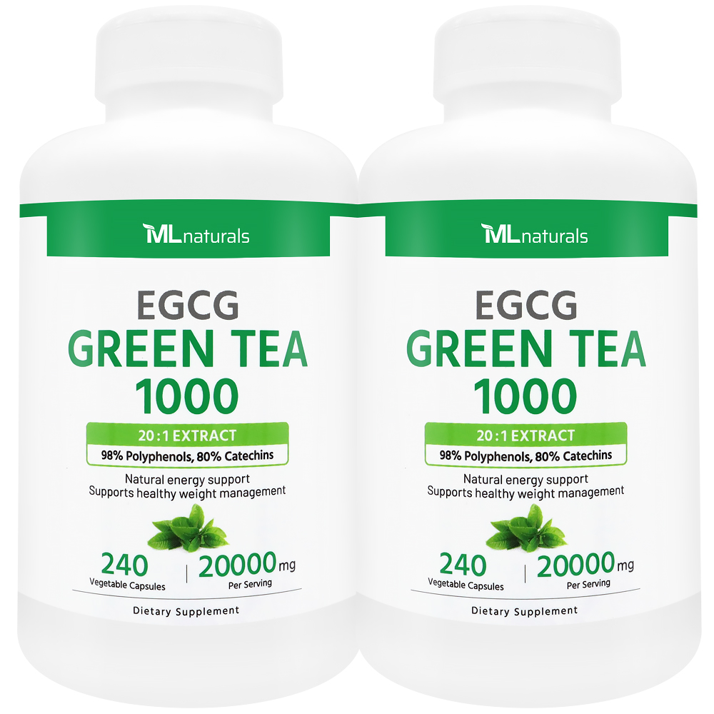 마이라이프내추럴스 녹차카테킨 EGCG 그린티 1000 알약 240캡슐, 2개 - 메인 이미지