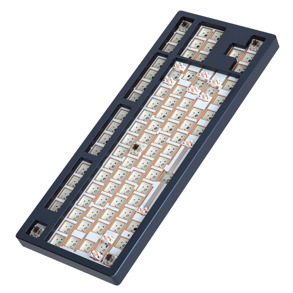 SPM AL87B 풀 알루미늄 텐키리스 TKL 핫스왑 커스텀 기계식 키보드 베어본 DIY키트 - 상세 이미지 4