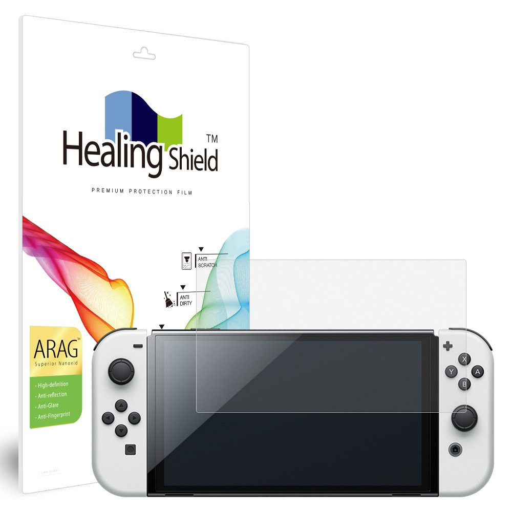 닌텐도 스위치 OLED ARAG 고화질 저반사 액정보호필름 1매
