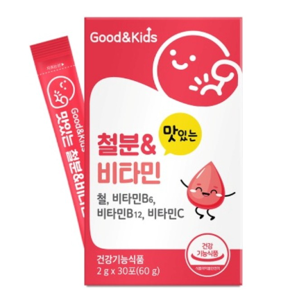 6개월아기철분제 두 돌아기철분제 비햄철 30포 - 상품 이미지