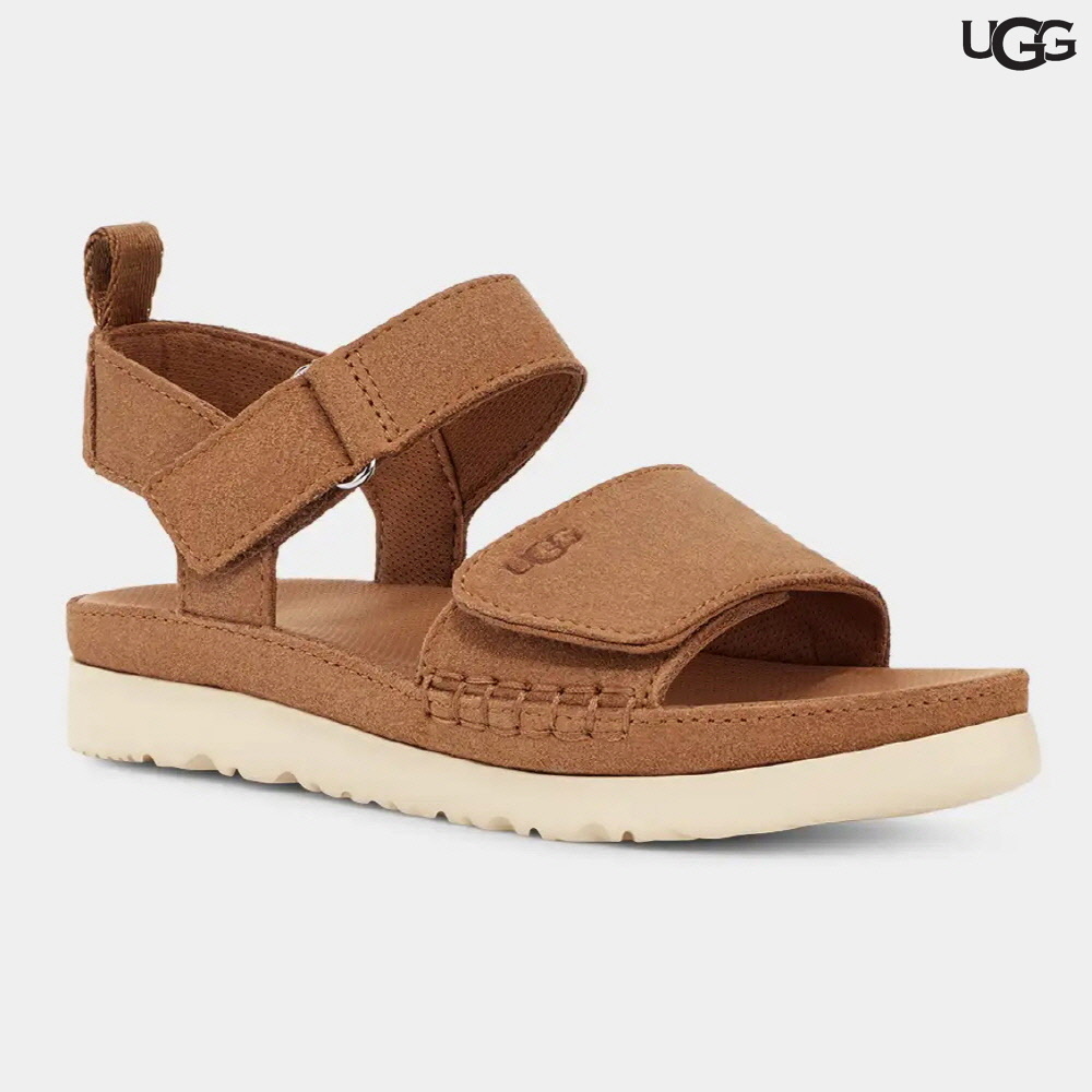 UGG 어그 여름 골든스타 플랫폼 샌들 체스트넛, 225-230mm - 상세 이미지 3