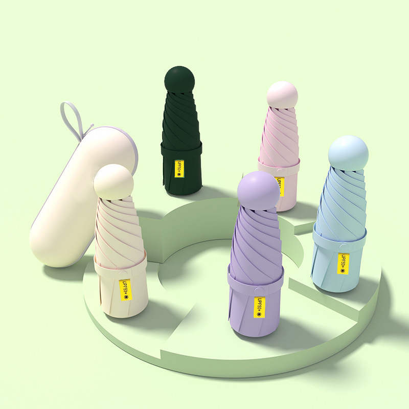 미니 양산 우산 캡슐케이스 우양산 양우산 99%자외선차단