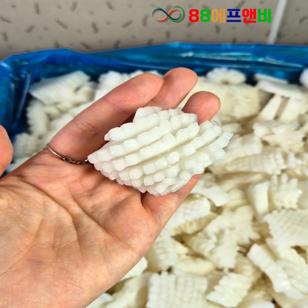 솔방울오징어 10kg 손질 칼집 냉동 대왕오징어 벌크 다진오징어 솔방울오징어 10키로