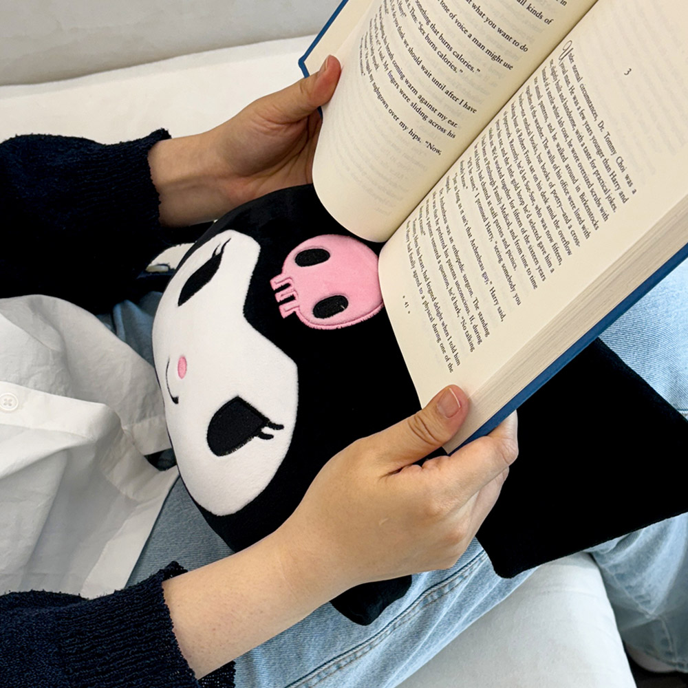 벨르아망 산리오 캐릭터즈 차량용 목쿠션 헤드레스트 캐릭터 목베개 쿠로미 이미지 8