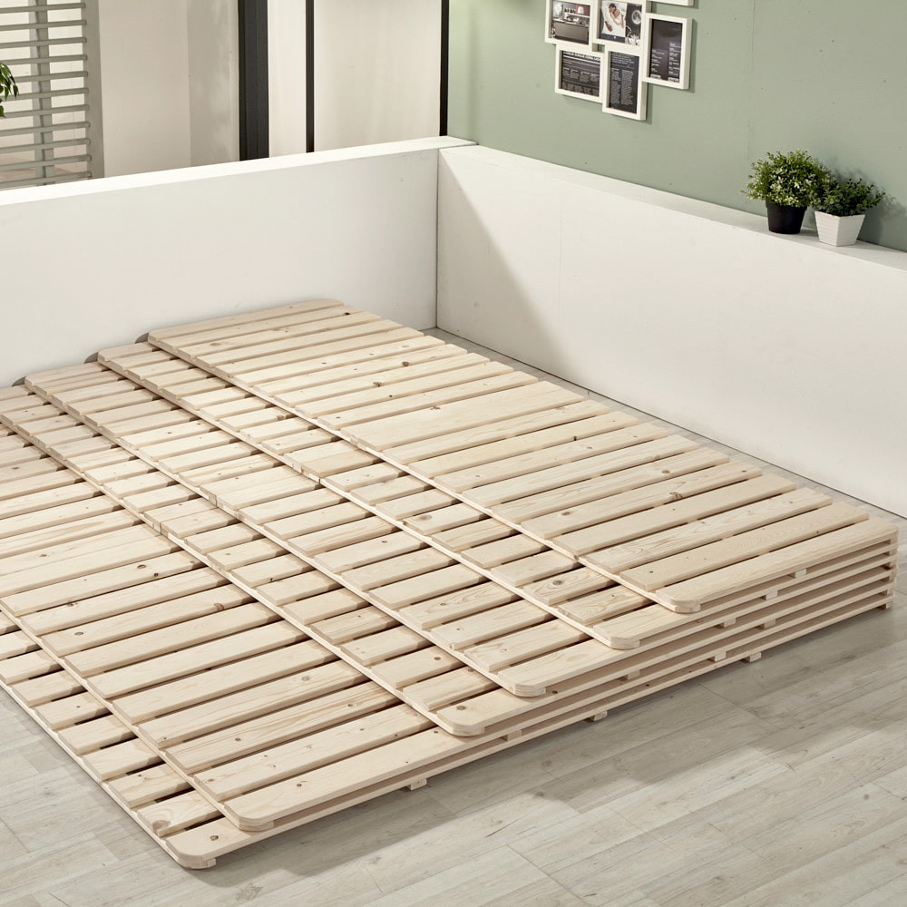 매트리스 판 받침대 원목 침대 낮은 저상형 프레임 소나무 롤베드 깔판 미니싱글 60cm