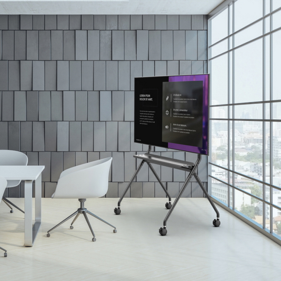 이동식 대형 티비거치대 TV거치대 전자칠판스탠드 - 상세 이미지 4