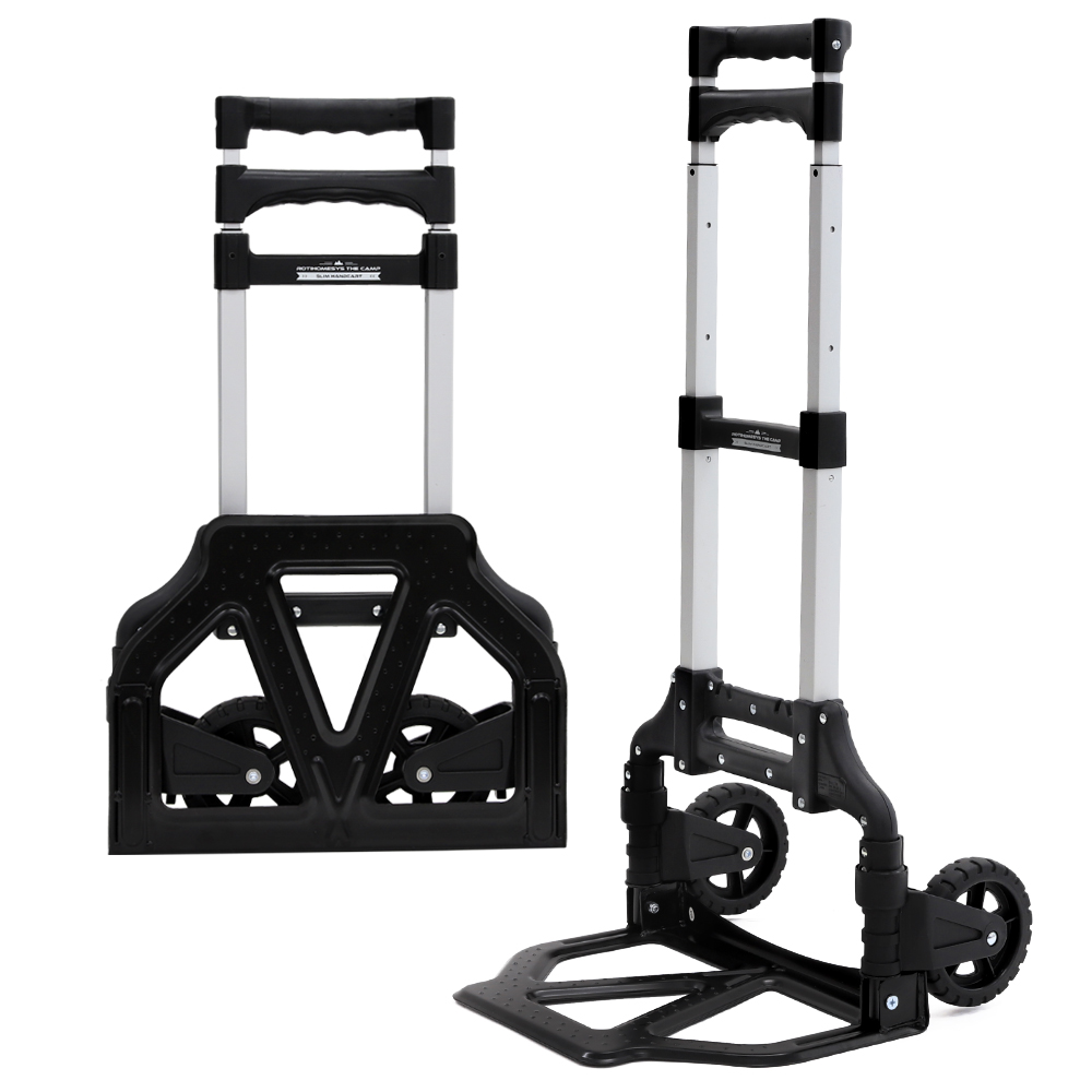 로티홈시스 접이식 카트 쇼핑 마트 폴딩 손수레 핸드 시장 블랙 SHC