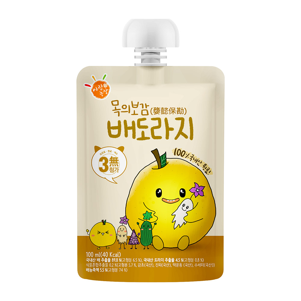 [3+1] 목의보감 배도라지즙 유아 어린이 아기 배즙 100ml 30포, 1개 이미지 7