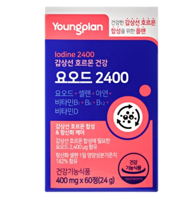 갑상선에좋은영양제 호르몬 기능 갑상선몰 약2개월분 - 상세 이미지 2