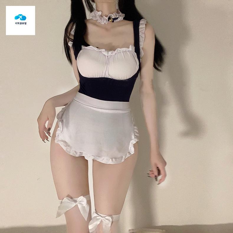 사진 컨셉  의상 하녀 코스튬 메이드복 코스프레 - 상품 이미지