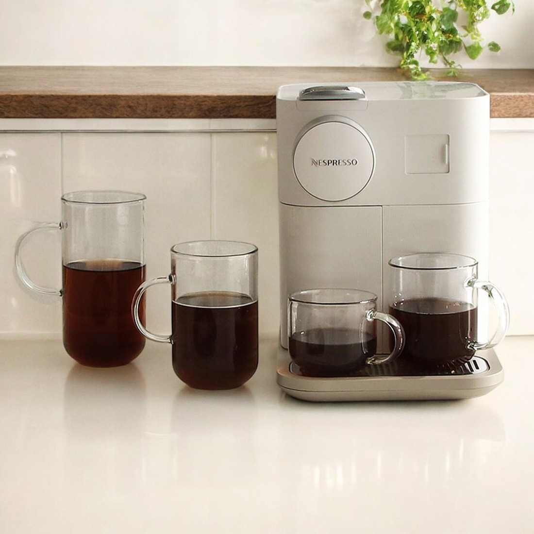 모던 플랫화이트잔 아인슈페너잔 아이스 커피 아메리카노 컵 4size