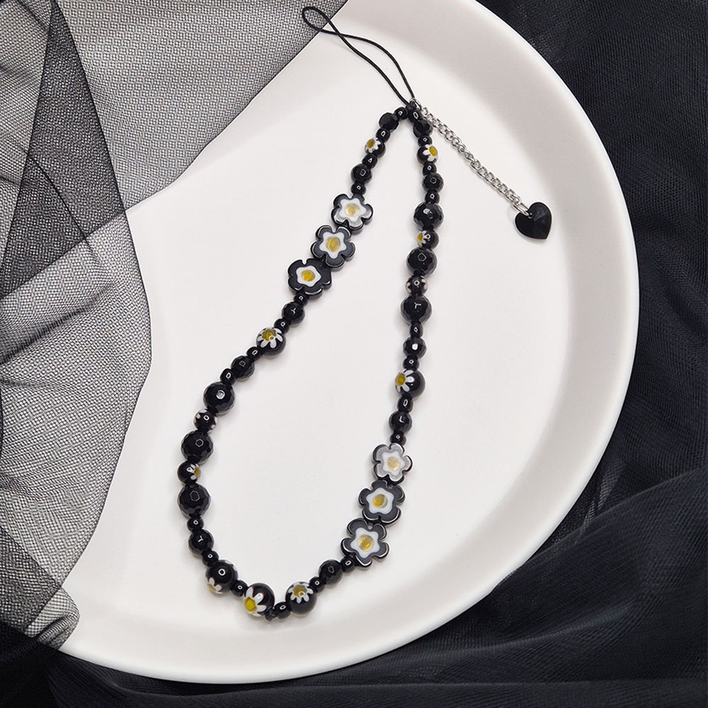 데이지데이지 비즈스트랩 핸드폰줄 휴대폰스트랩 폰꾸미기 폰꾸 백꾸 다꾸 키링