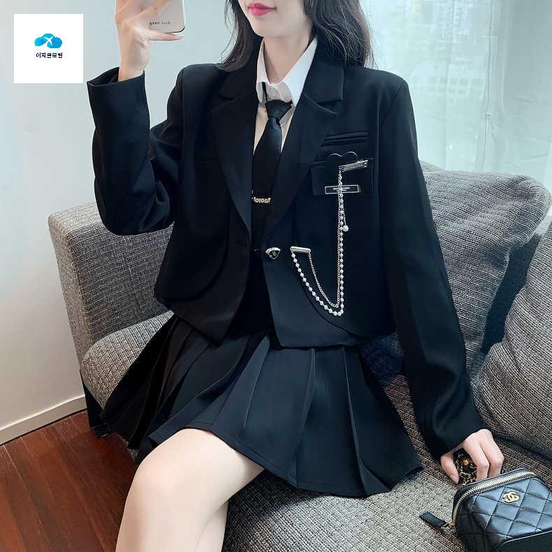 영국 코스프레 교복 컨셉 일본 하이틴 - 상품 이미지