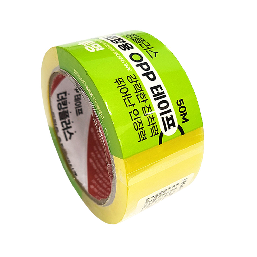 UH 투명 OPP 박스 테이프 48mm X 50m (50개입) 강력 접착 포장용 1box