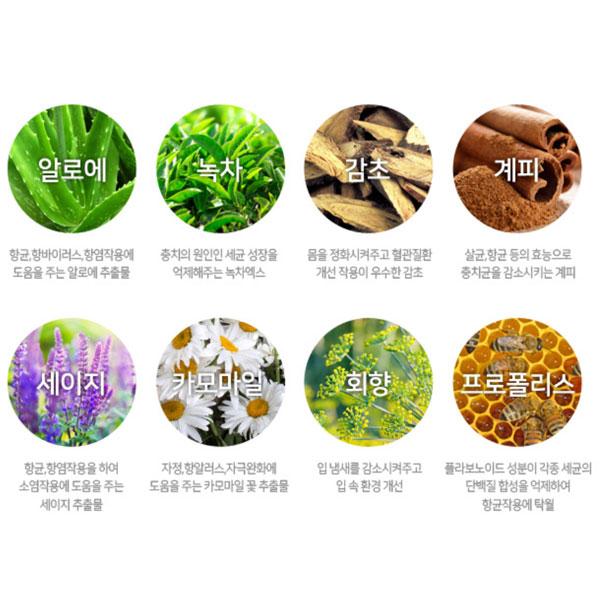 닥터브라이트 덴탈클리닉 네이처 치약 120g 5개입 3박스 : 365리빙마이엘샵