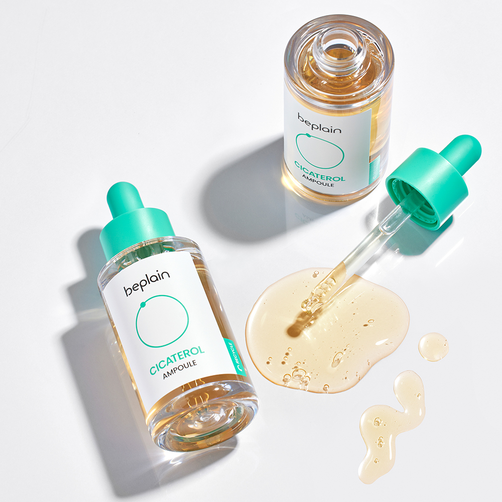 [라운지전용] 비플레인 시카테롤 토너 200ml+앰플 30ml 2종 세트 (+앰플5ml+크림10ml+패드10매 증정) - 상세 이미지 4