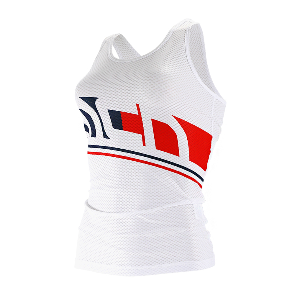 루키 여자 메쉬 자전거 민소매 나시 여름 스포츠 언더레이어 이너웨어