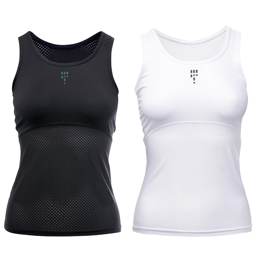 민들레 여자 메쉬 자전거 민소매 나시 여름 언더레이어 이너웨어