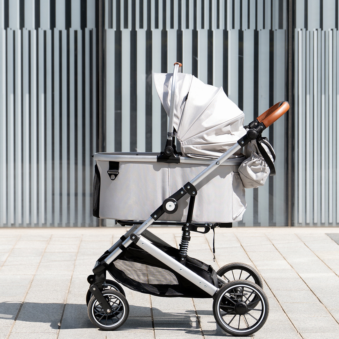 가르르 도기로버 골드 대형 강아지 유모차 개모차 애견 반려견 고양이 대형견 웨건 분리형 유모차