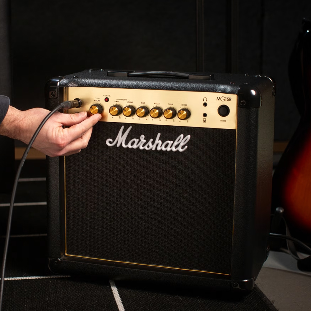 마샬 15W 연습용 기타앰프 Marshall MG15GR 이미지 6