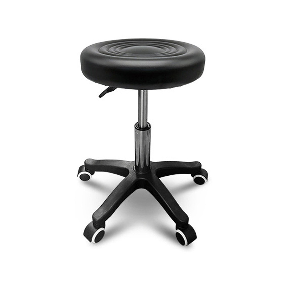 바퀴달린 의자 미용 보조 카운터 등받이없는 의자 일반형