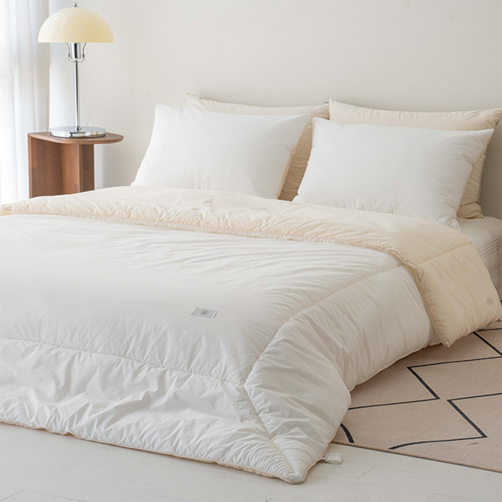 송화침장 수피마 면100수 차렵이불 먼지없는 알러지케어 고밀도100수 원단 차렵이불