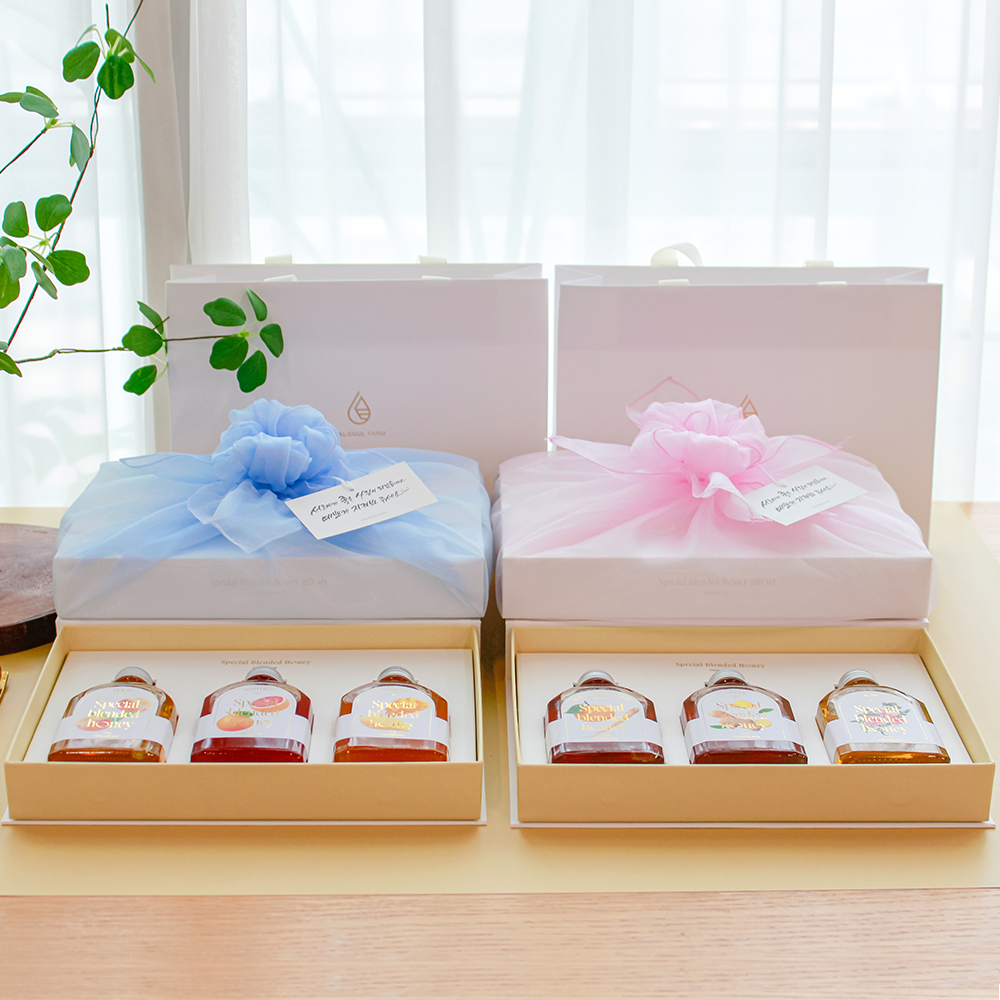순수 벌꿀 결혼식 상견례 선물세트 선생님 배도라지 생강 과일 청 차 허니 명절 돌 답례품 이미지 6