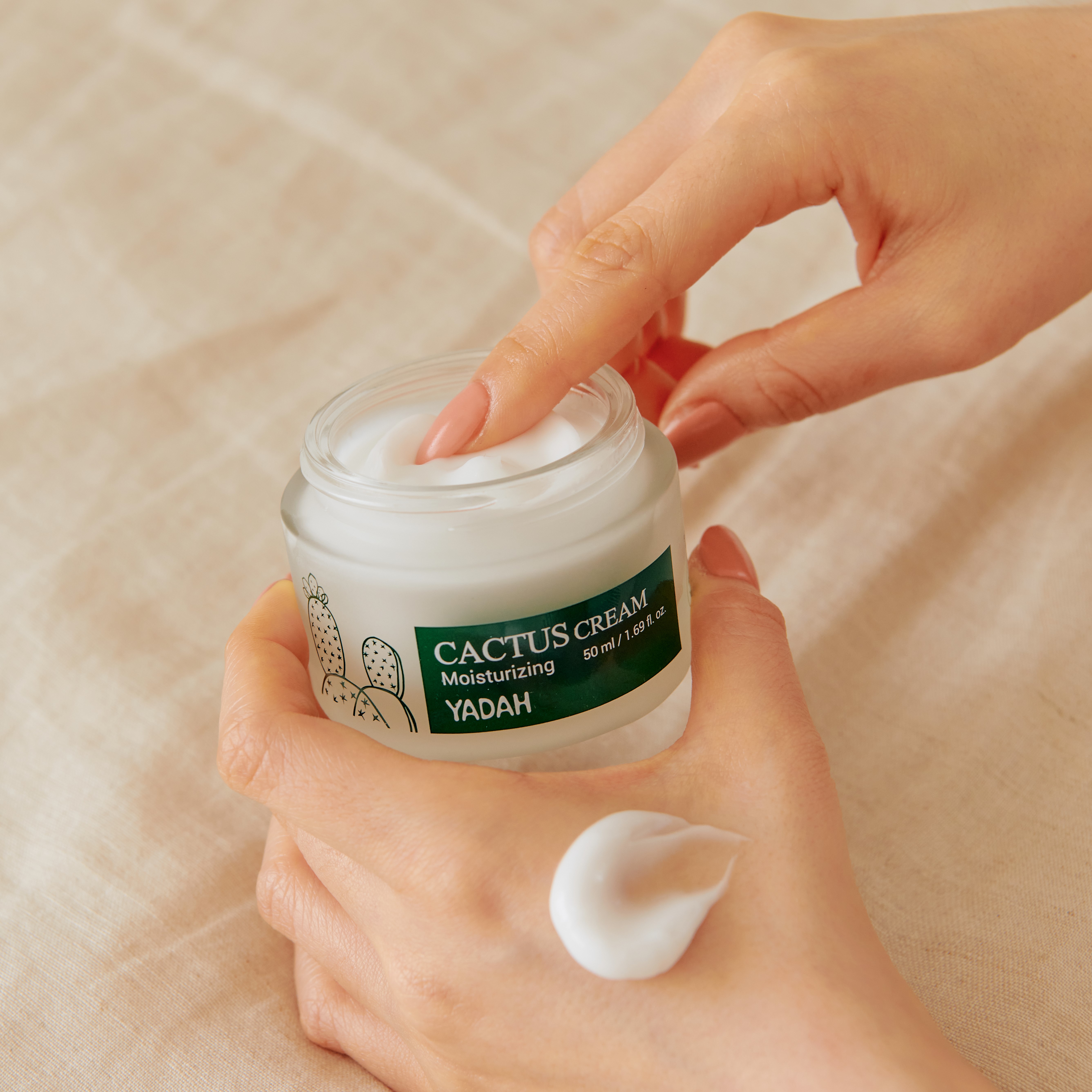 야다 선인장 판테놀 크림 수분 보습 장벽 크림 50ml, 1개 이미지 3