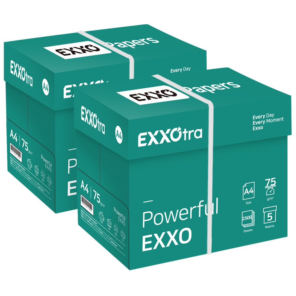 엑소트라(EXXOtra) A4용지 복사용지 75g 2BOX(5000매)