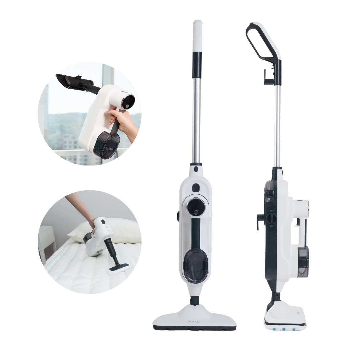 한경희 2in1 살균 스팀청소기 HSM-D2001A1 제품 이미지