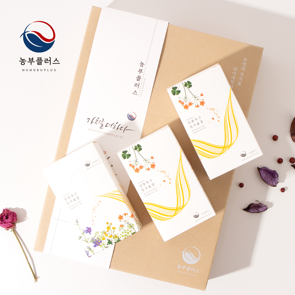 농부플러스 국산 토종꿀 아카시아꿀 밤꿀 잡화꿀 스틱 선물세트 (10g 30개입)