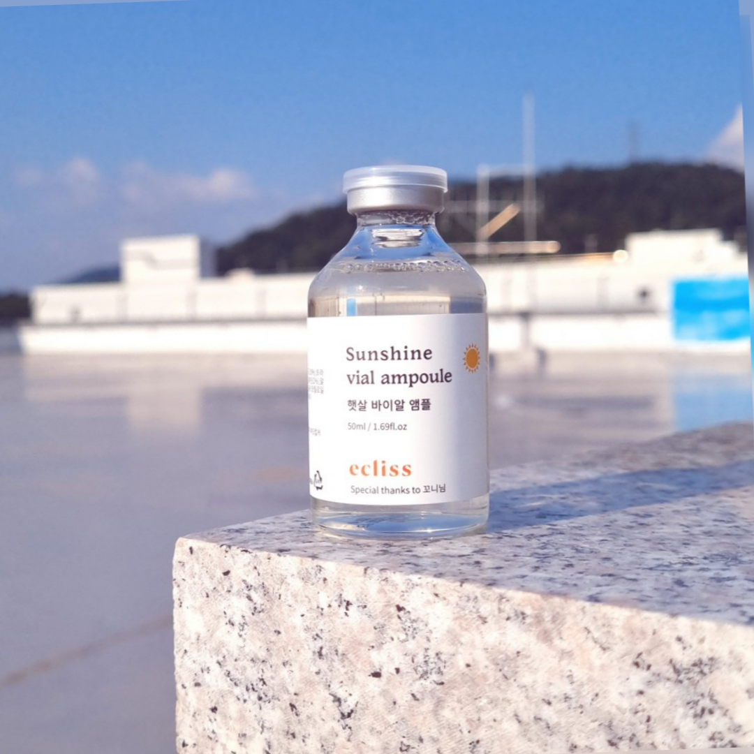 햇살 바이알 앰플 50ml 에클리스 미백 기미잡티케어 앰플 나이아신아마이드 알부틴